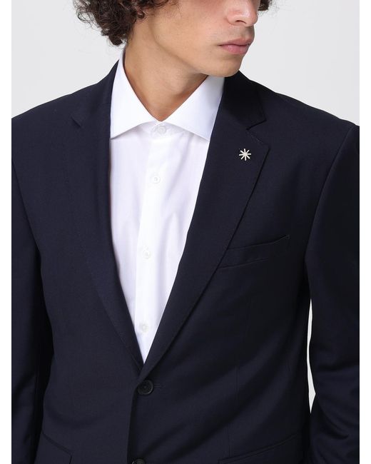 Manuel Ritz Blue Suit for men