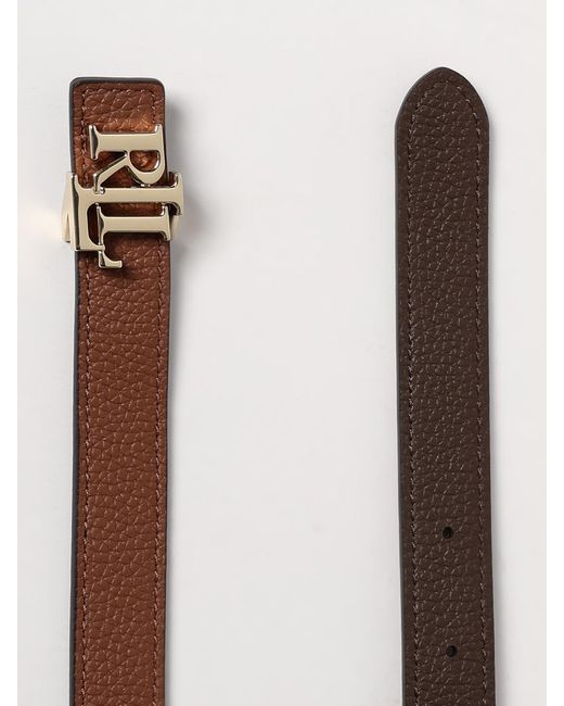 Ralph Lauren White Reversible Leather Belt