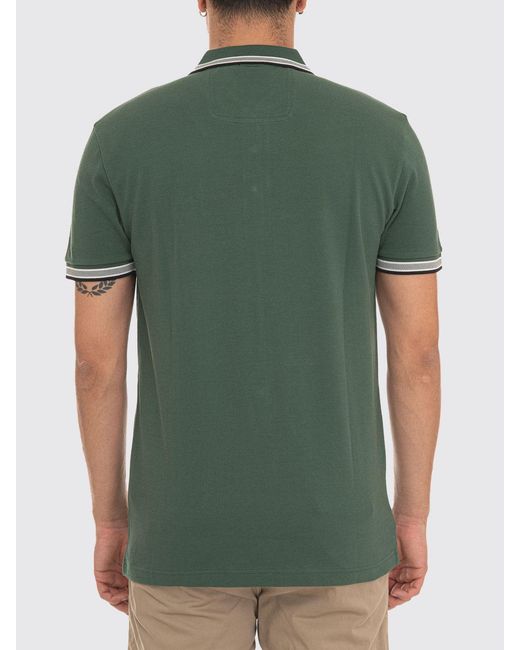 Boss Basic Baumwoll-Polohemd in Green für Herren