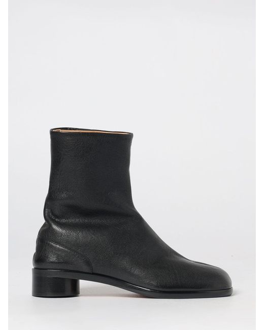 Maison Margiela Black Tabi Ankle Boots for men