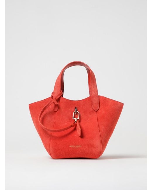 Giorgio Armani Red Shoulder Bag