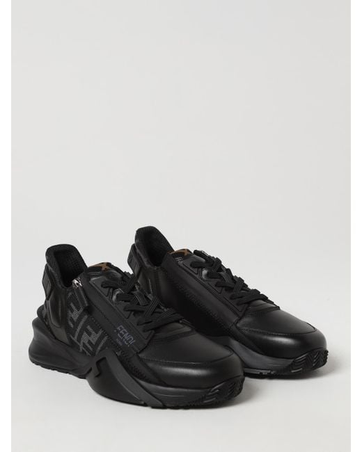Fendi Trainers in Black for Men Lyst Canada