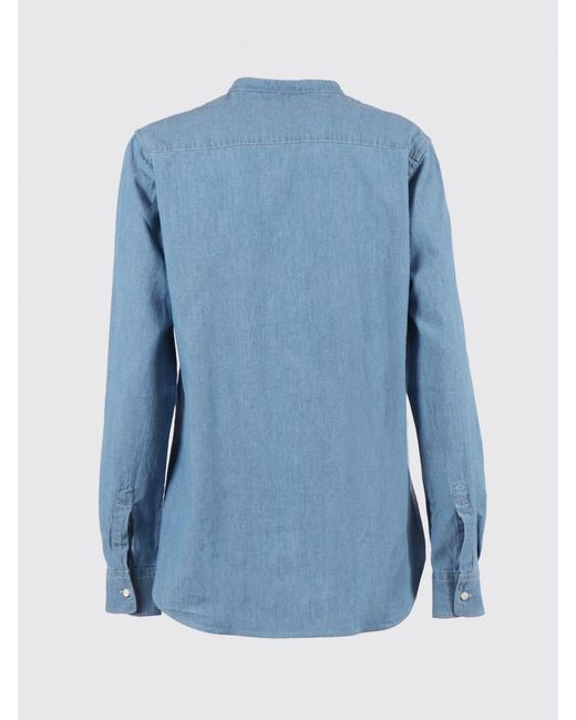 Aspesi Blue Cotton Shirt
