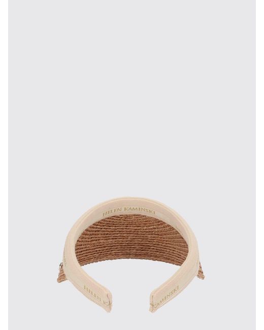 Helen Kaminski Natural Raffia Visor