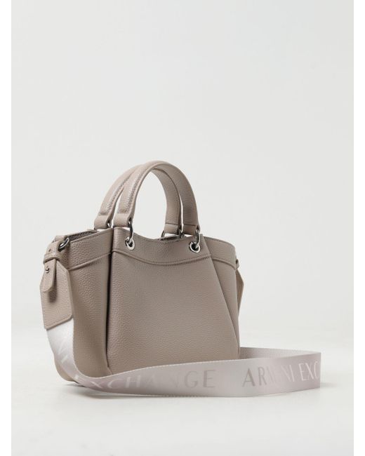 Armani Exchange Gray Handbag