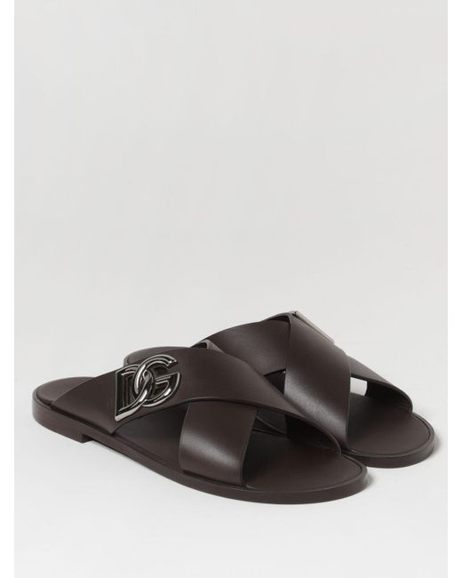 Dolce & Gabbana Brown Sandals for men