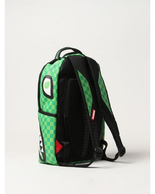 Sprayground Green Backpack for men