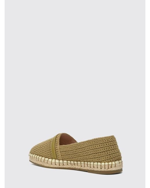 Coccinelle Gray C-Easy Crochet Cotton Espadrilles