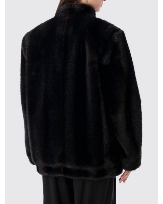 MM6 by Maison Margiela Black Coat
