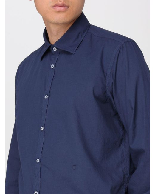 Camicia di Massimo Alba in Blue da Uomo