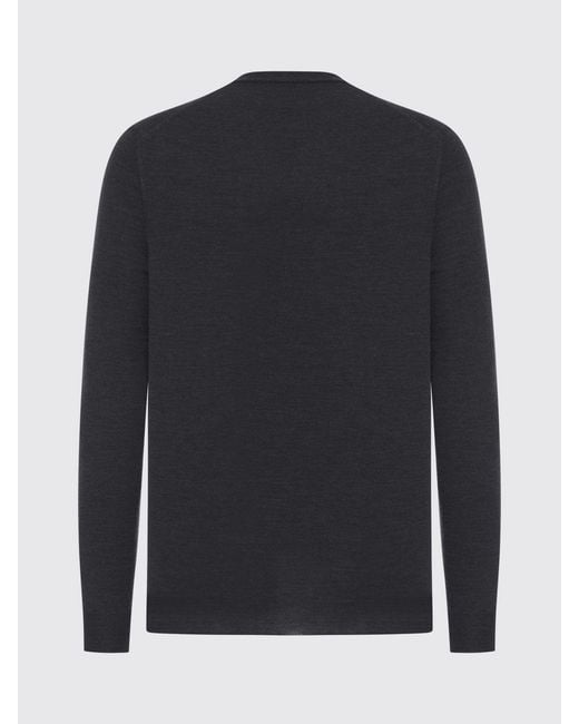 Zanone Blue Sweater for men