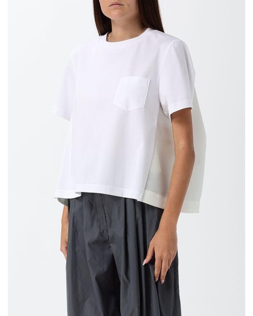 Sacai White T-Shirt