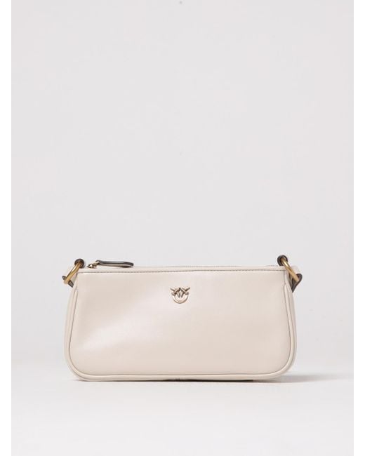 Pinko Natural Mini Half Moon Bag