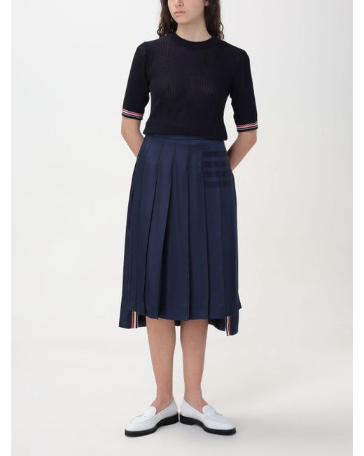 Thom Browne Blue Skirt