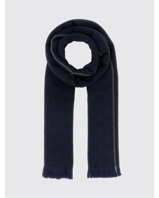 Sciarpa Uomo di Gucci in Blue da Uomo