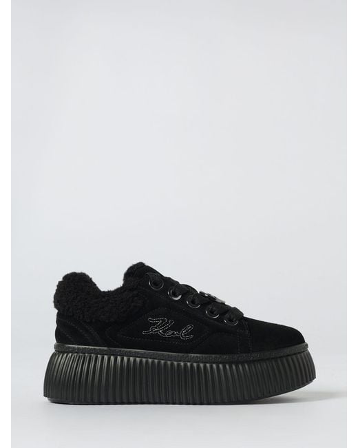 Karl Lagerfeld Black Sneakers