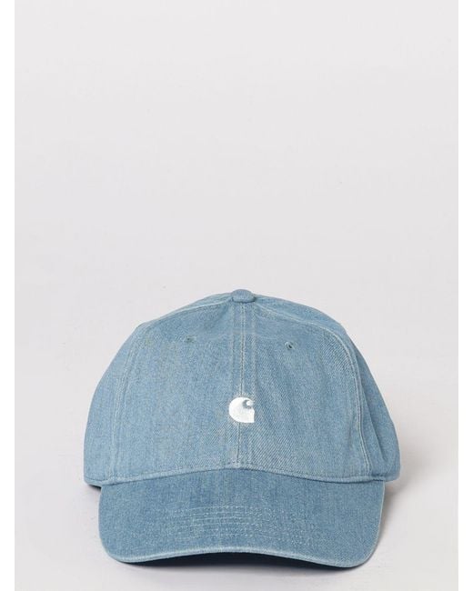 Carhartt Blue Lucas Cotton Denim Hat for men