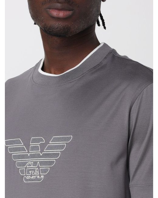 Camiseta Emporio Armani de hombre de color Gray