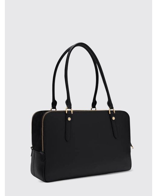 Furla Black Giulia Boston Large Shoulder Bag