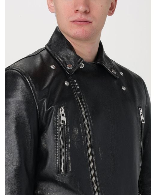 Manteau Alexander McQueen pour homme en coloris Black