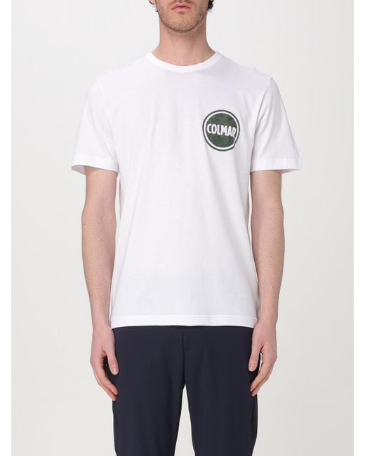 Camiseta Hombre Colmar de hombre de color White