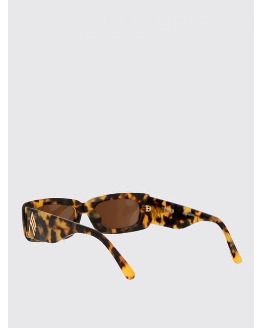 The Attico Brown Marfa Sunglasses Linda Farrow X