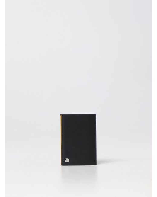 Paul Smith White Leather Credit Card Holder for men
