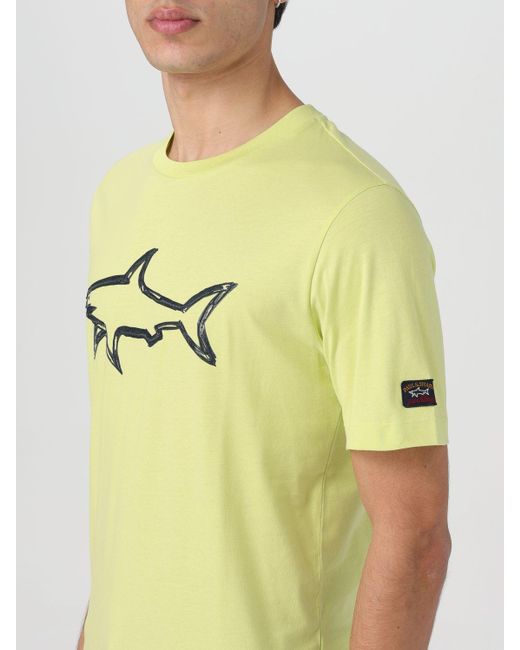 Paul & Shark T-shirt in Yellow für Herren