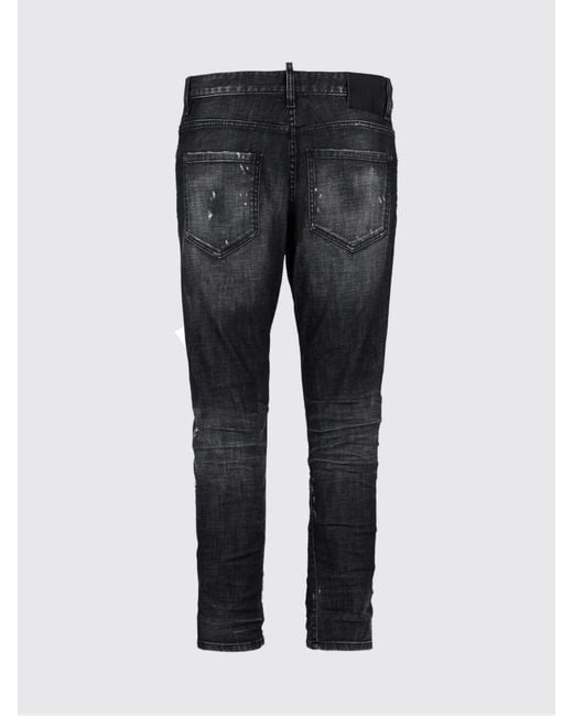 DSquared² Blue Twist Slim Fit Jeans for men