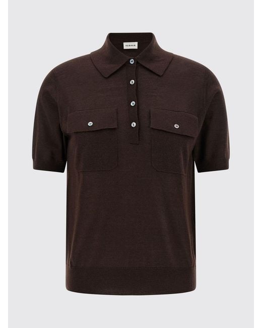 P.A.R.O.S.H. Brown Polo Shirt P.A.R.O.S.H