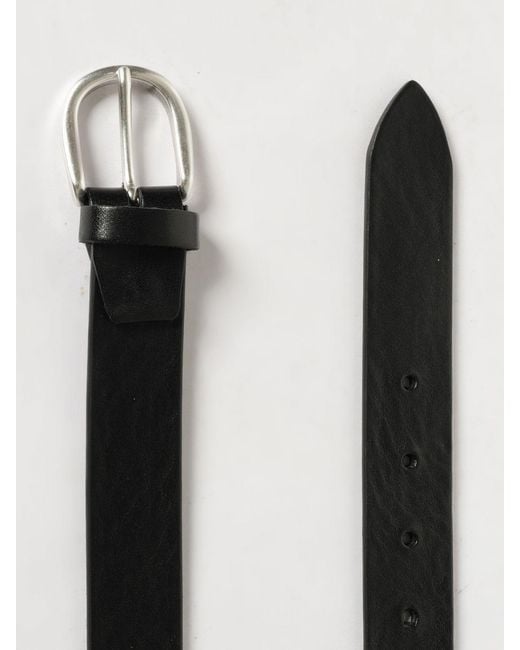 Brooksfield Black Leather Belt for men