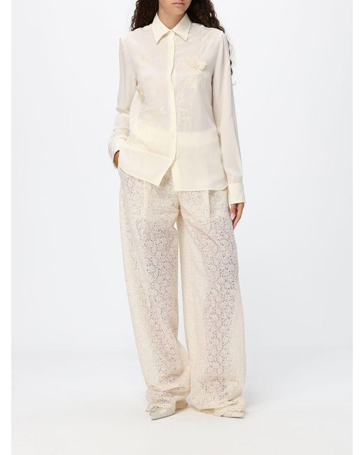 Ermanno Scervino Natural Trousers