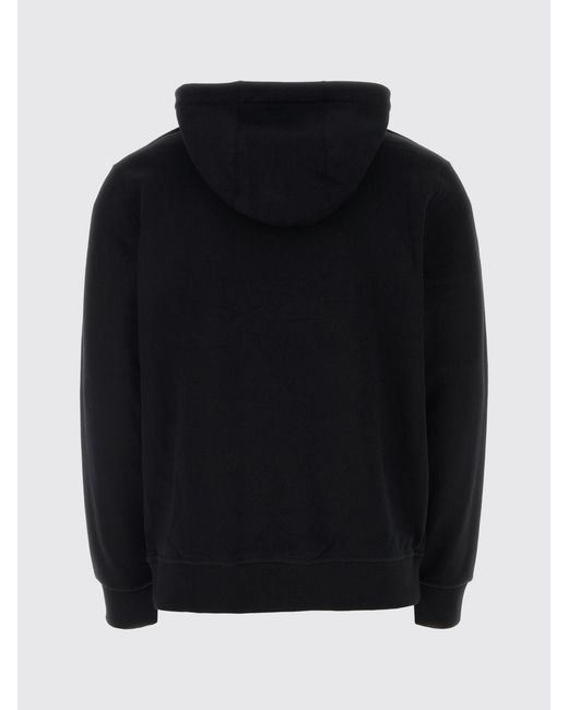 Burberry Black Cotton Hoodie for men