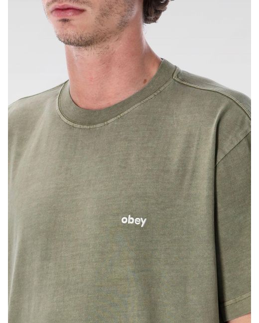 Obey Green T-Shirt for men