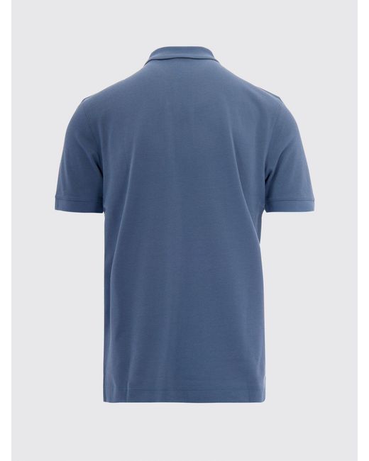 Boss Blue Cotton Polo Shirt for men