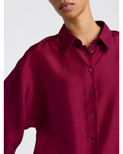 Momoní Red MomonÌ Silk Shirt