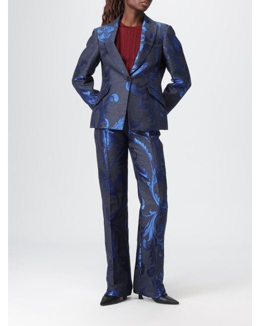 Etro Blue Denim Jackets