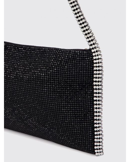 Benedetta Bruzziches White Your Best Friend Shoulder Bag With Crystals And Jewelled Handle