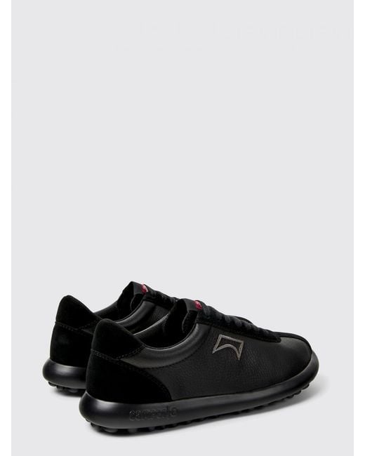 Camper Black Pelotas Xlf Leather Sneakers