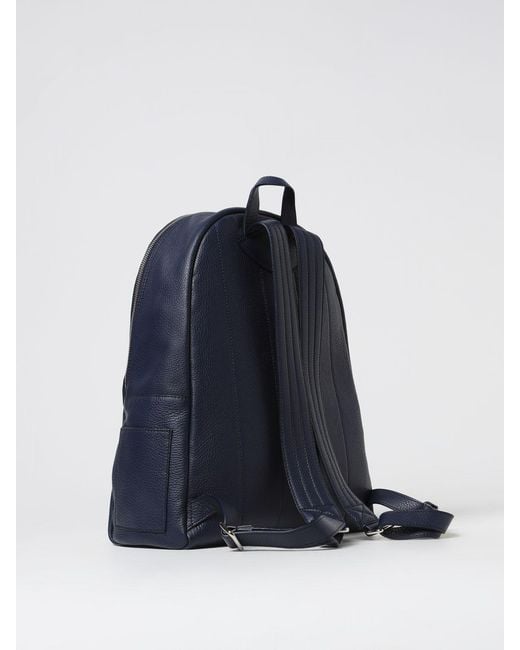 Orciani Blue Backpack for men