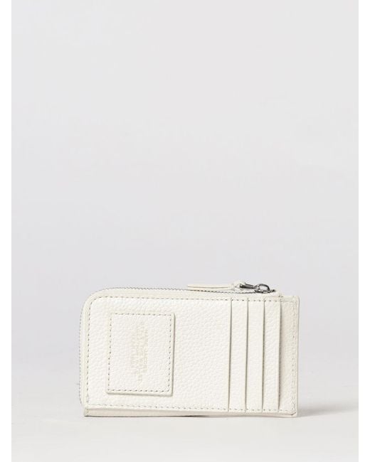Marc Jacobs Natural The Wallet Grained Leather Wallet
