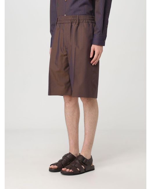 Pantalones cortos Burberry de hombre de color Brown