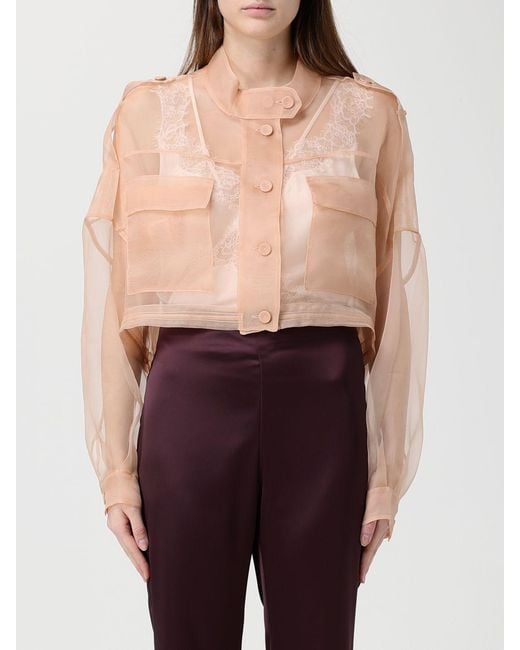 Pinko Purple Organza Jacket