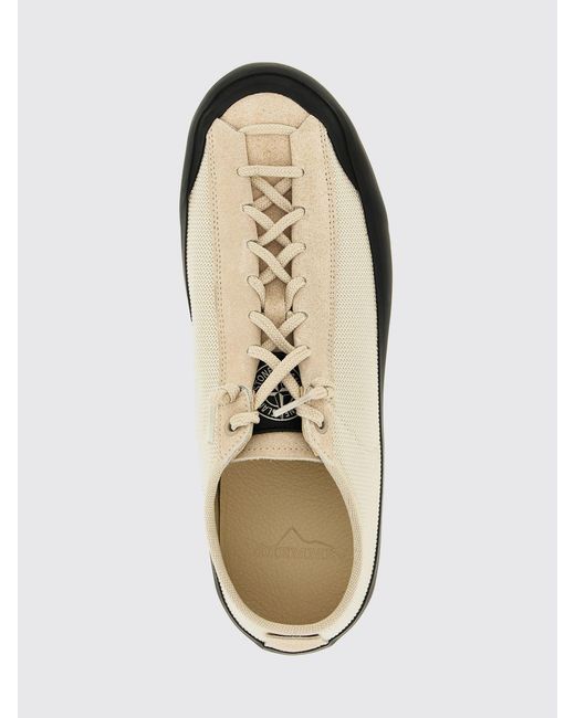 Stone Island White S100010 Poly Mesh Sneakers for men
