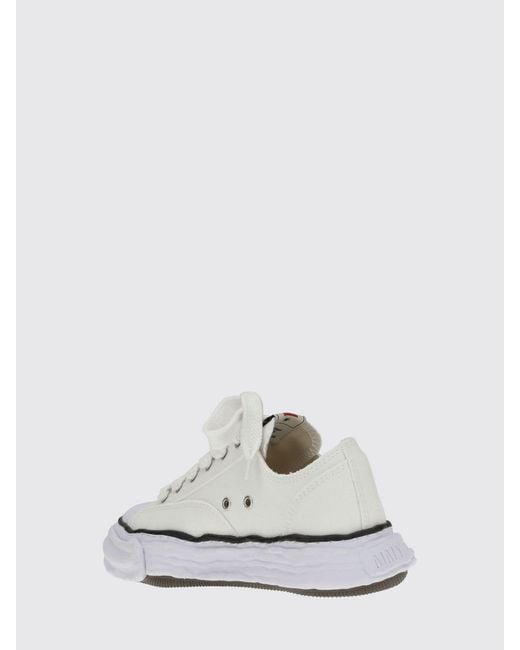 Maison Mihara Yasuhiro White Peterson Cotton Canvas Sneakers for men