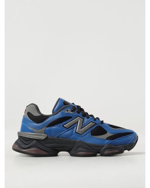 Sneakers 9060 in pelle e mesh di New Balance in Blue da Uomo