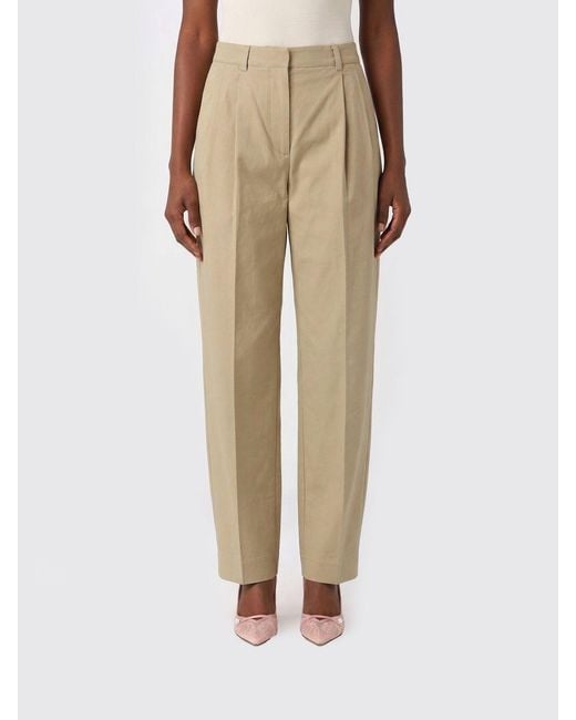 DUNST Natural Gabardine Chino Trousers