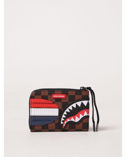 Sprayground Red Wallet for men