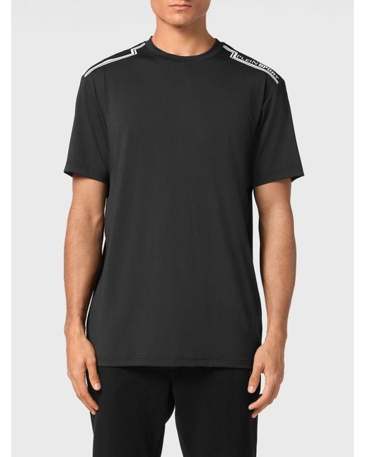 Philipp Plein Black T-Shirt for men