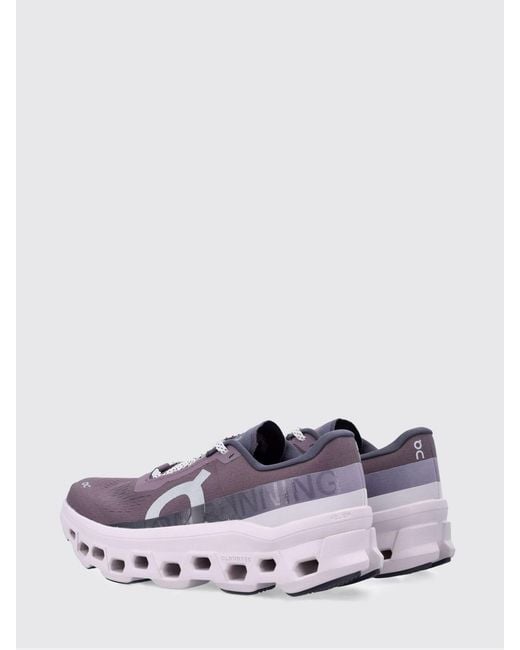 On Shoes White Cloudmonster 1 Mesh Sneakers On